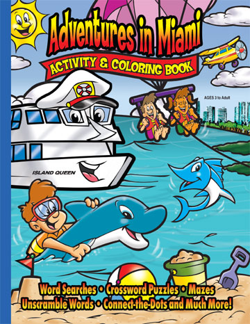Miami Coloring Book Cover